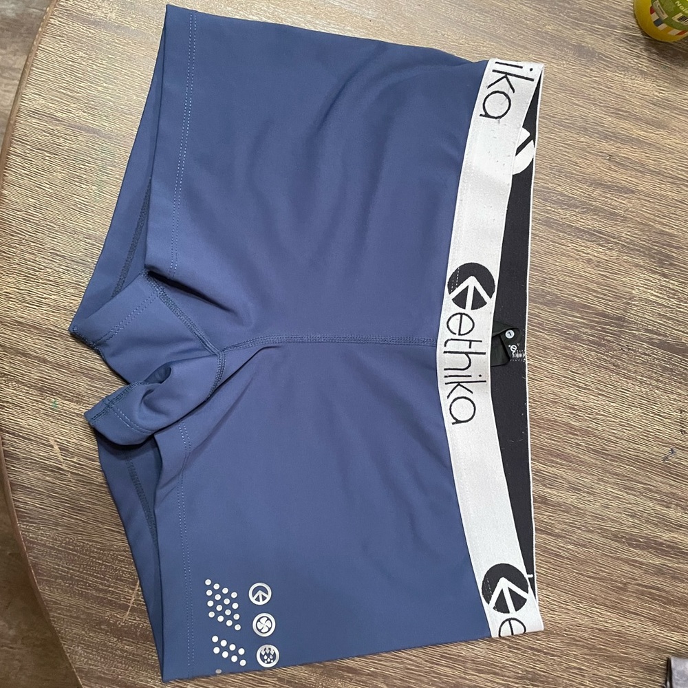 Navy Blue Ethika Brand crossfit shorts